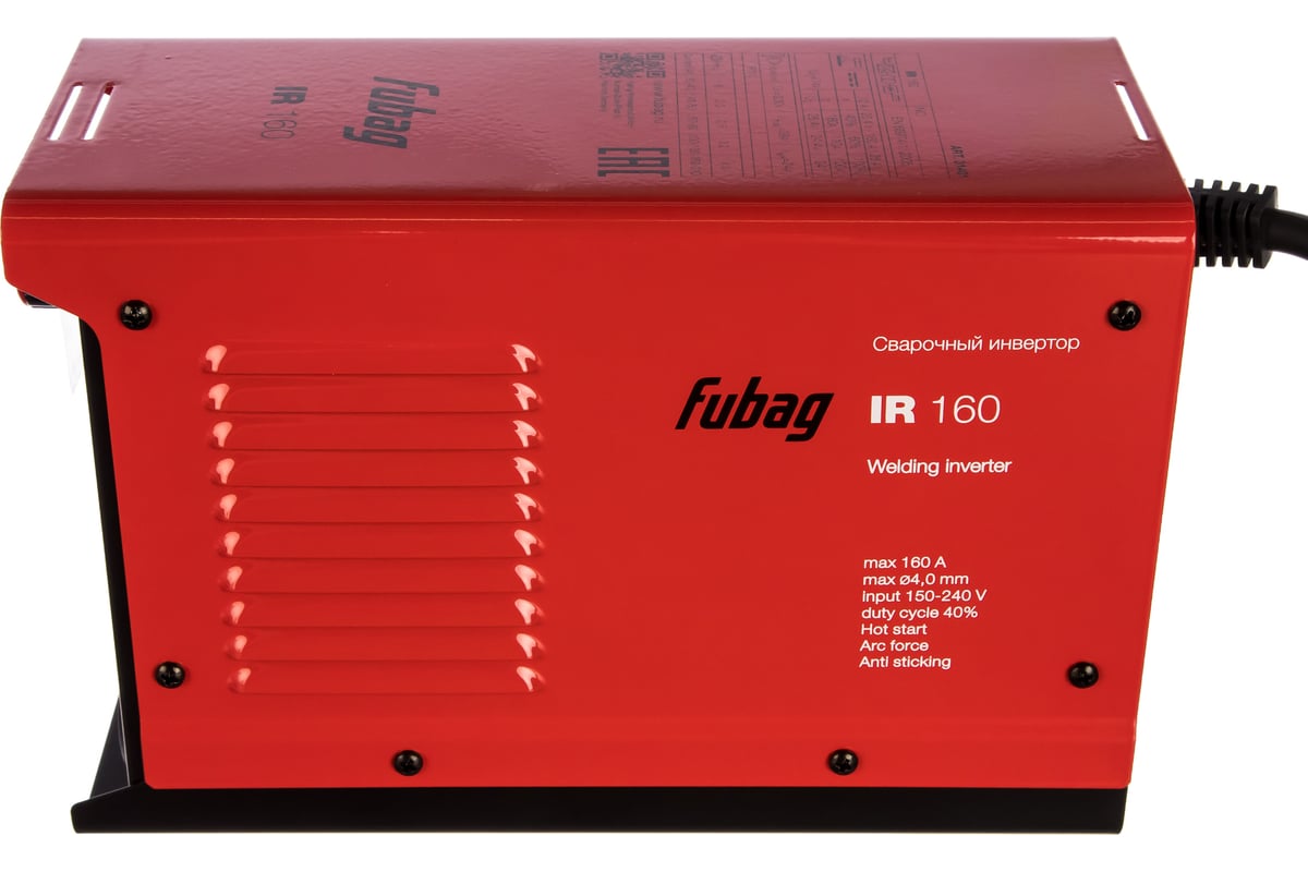 Сварочный инвертор Fubag IR 160