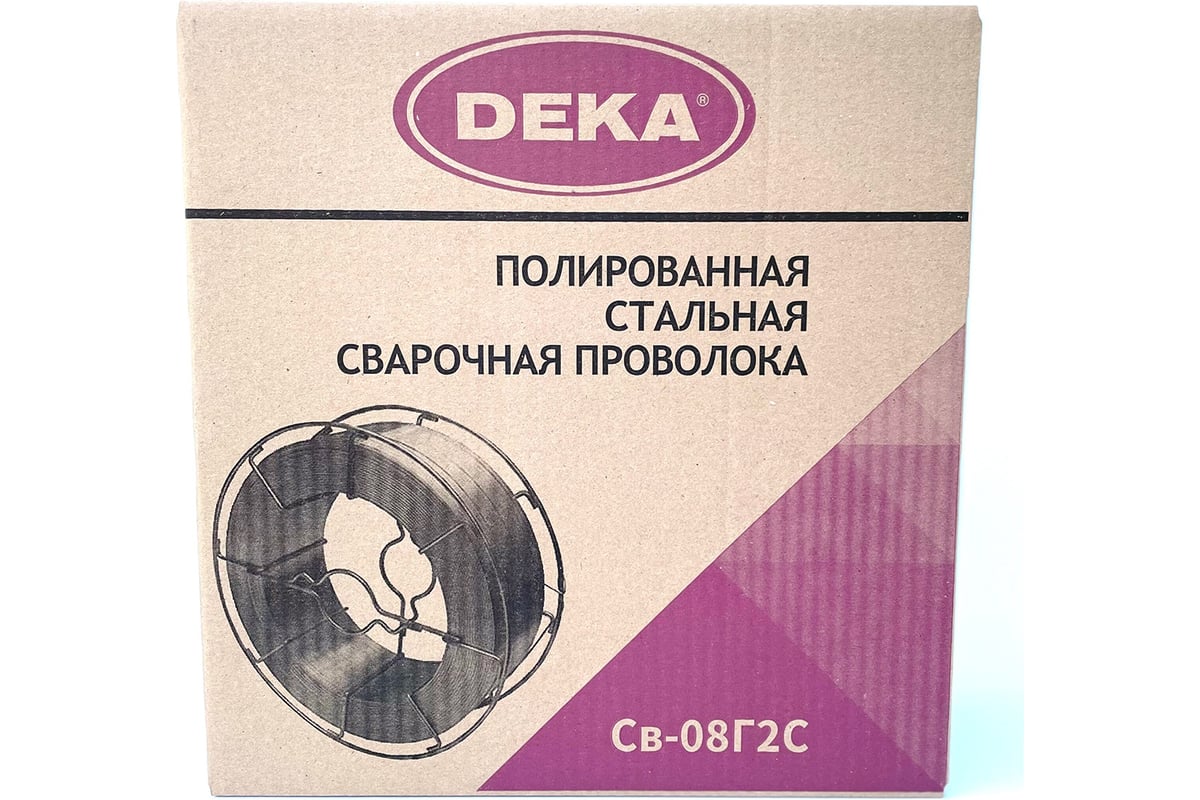 Полированная проволока СВ-08Г2С 1.6 мм, 18 кг Deka УТ-00000291