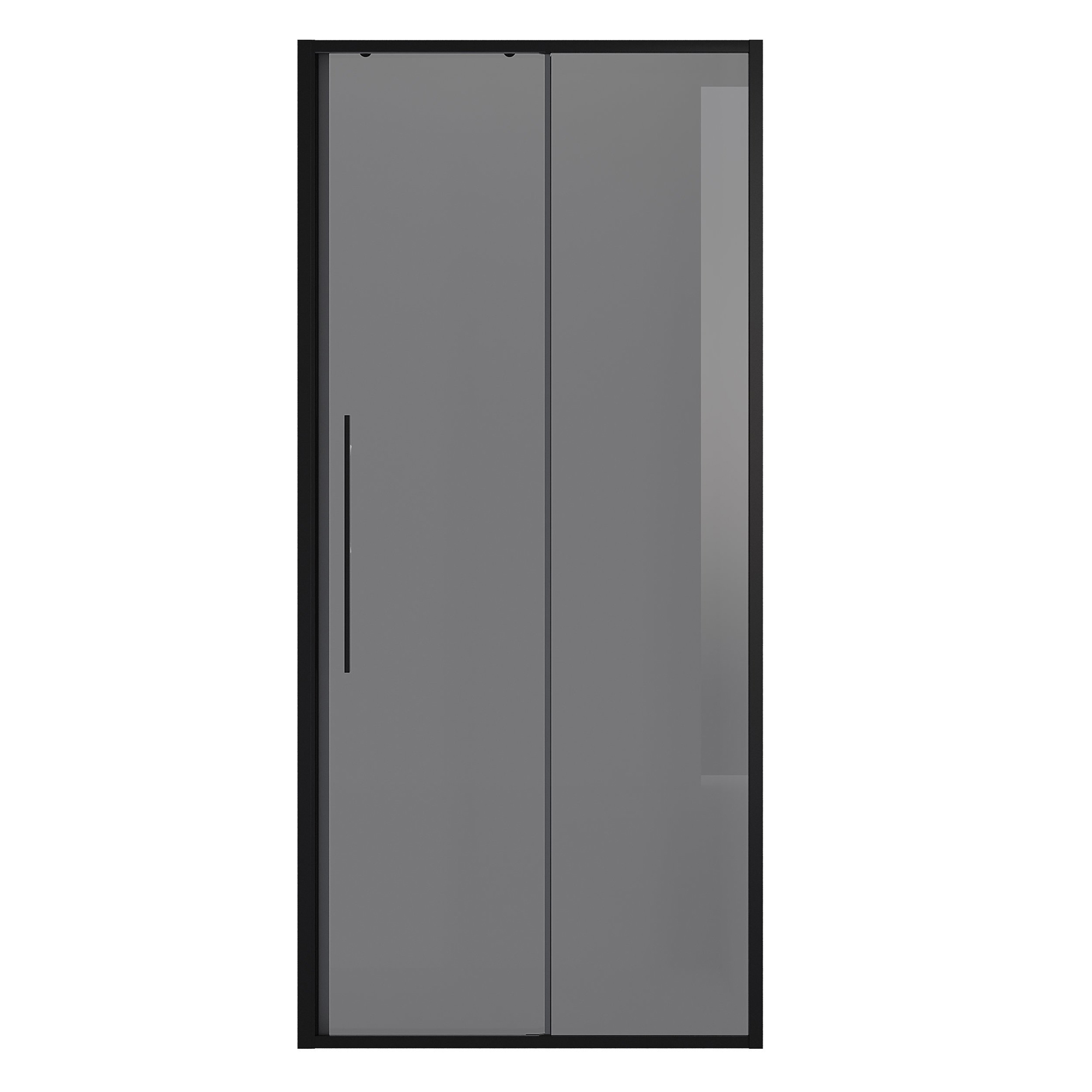 Душевая дверь Niagara Nova 110x195 тонированное, черный матовый NG-85-11TB
