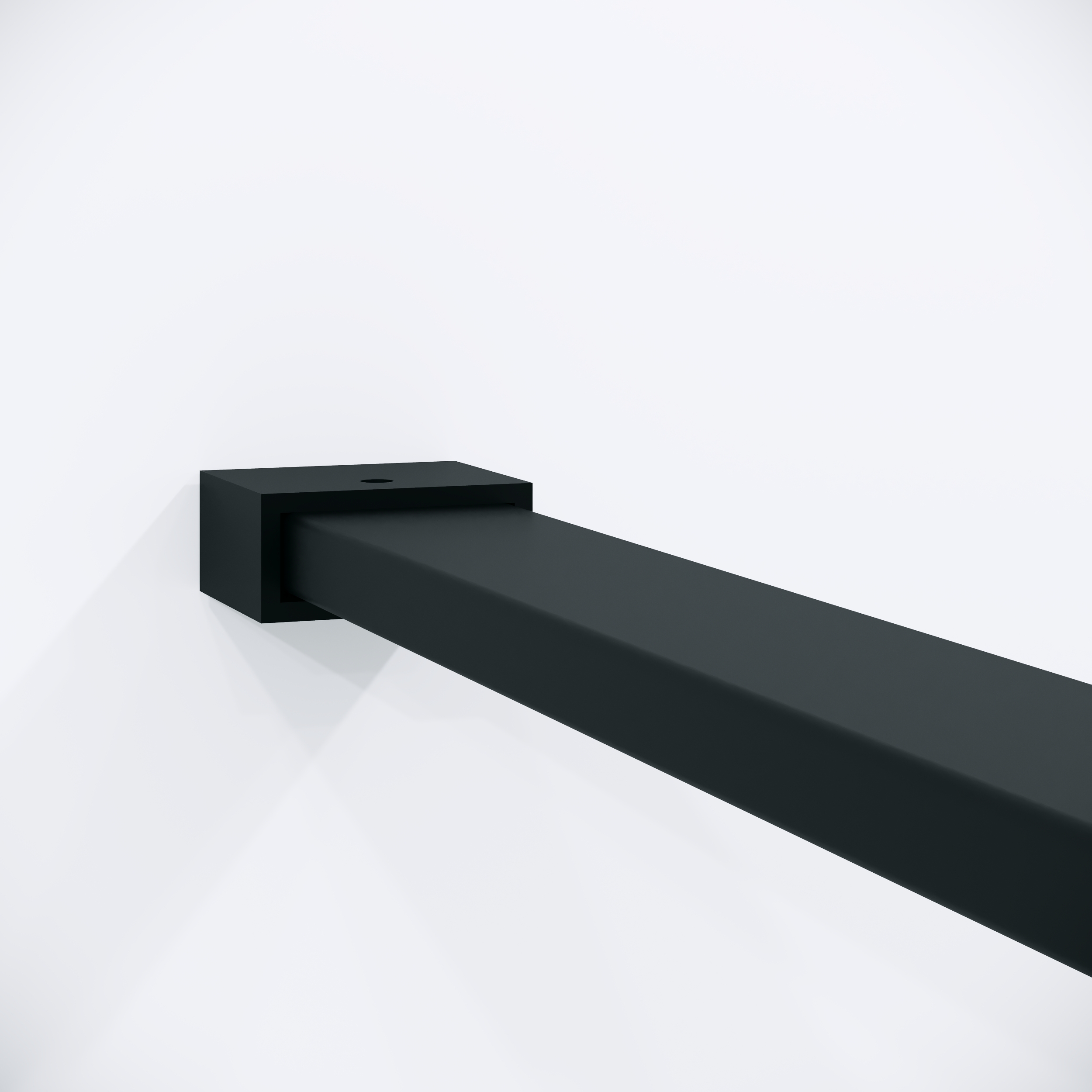 Душевая перегородка Niagara Nova NG-781-10BLACK 100x200 эффект битого стекла, профиль черный матовый