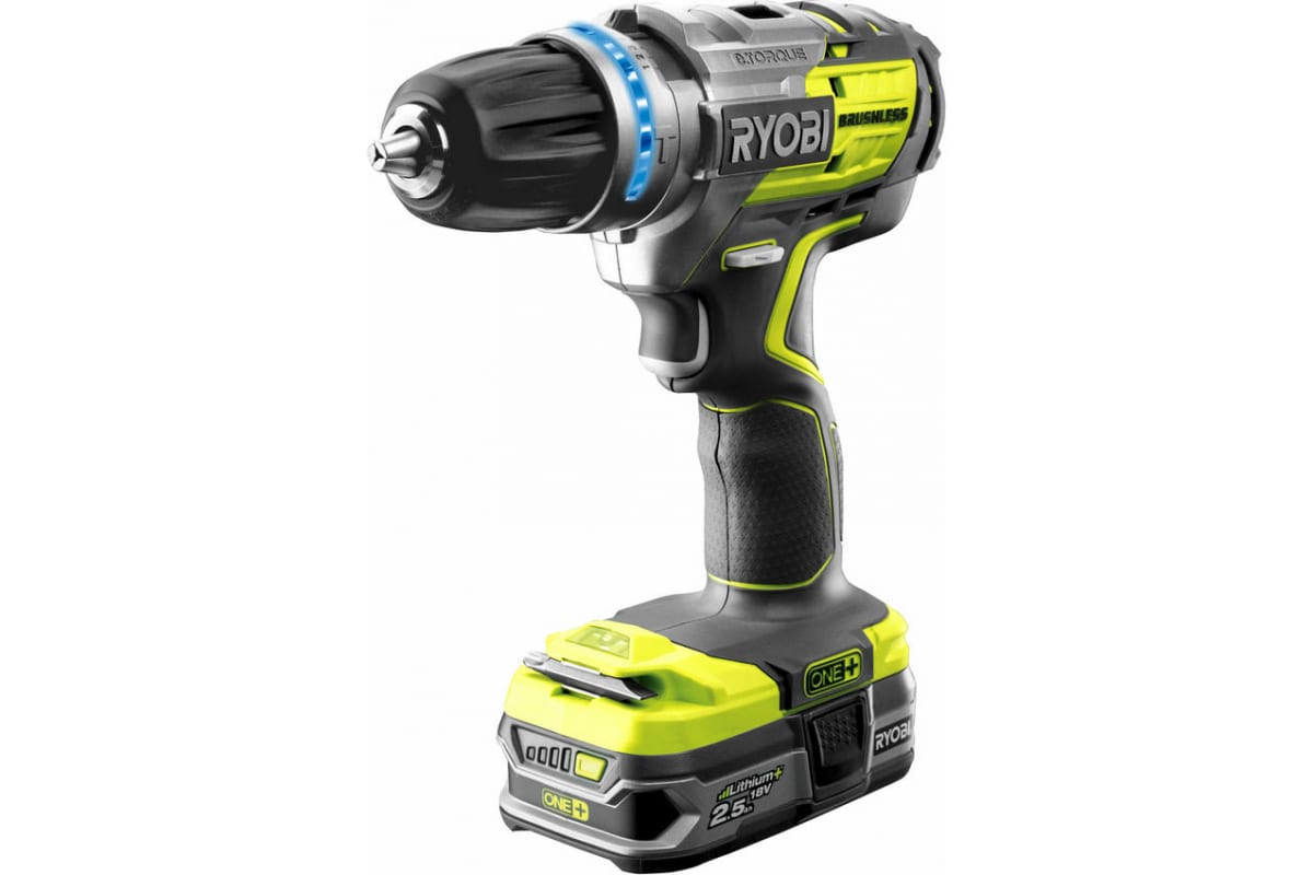 Бесщеточная ударная дрель-шуруповерт Ryobi ONE+ R18PDBL-225S 5133003613
