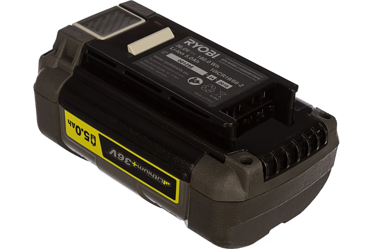 Аккумулятор Ryobi BPL3650D (36 В; 5.0 A*ч; Li-Ion) 5133002166