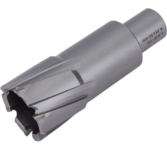 Сверло корончатое HM по металлу (33х50/88 мм; Weldon 19) D.BOR CD-HM-050-033-W