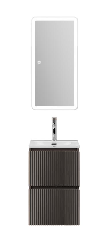 Мебель для ванной BelBagno Uno-Mini 40 см Темно-серый матовый