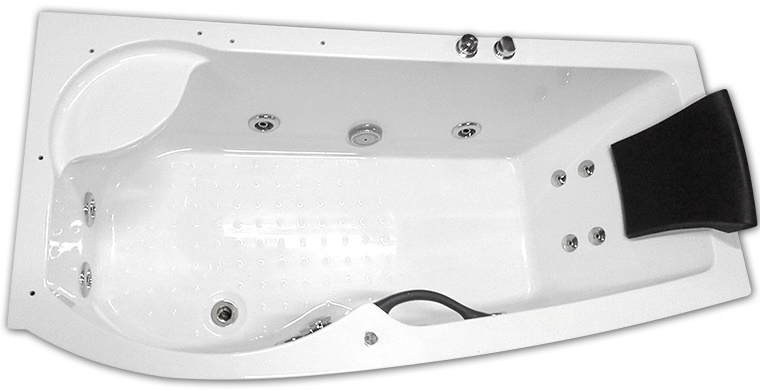 Акриловая ванна Gemy G8040 B L 170x85 см