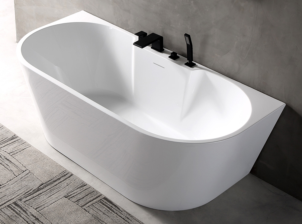 Акриловая ванна Abber AB9296-1.5 150x80, белый
