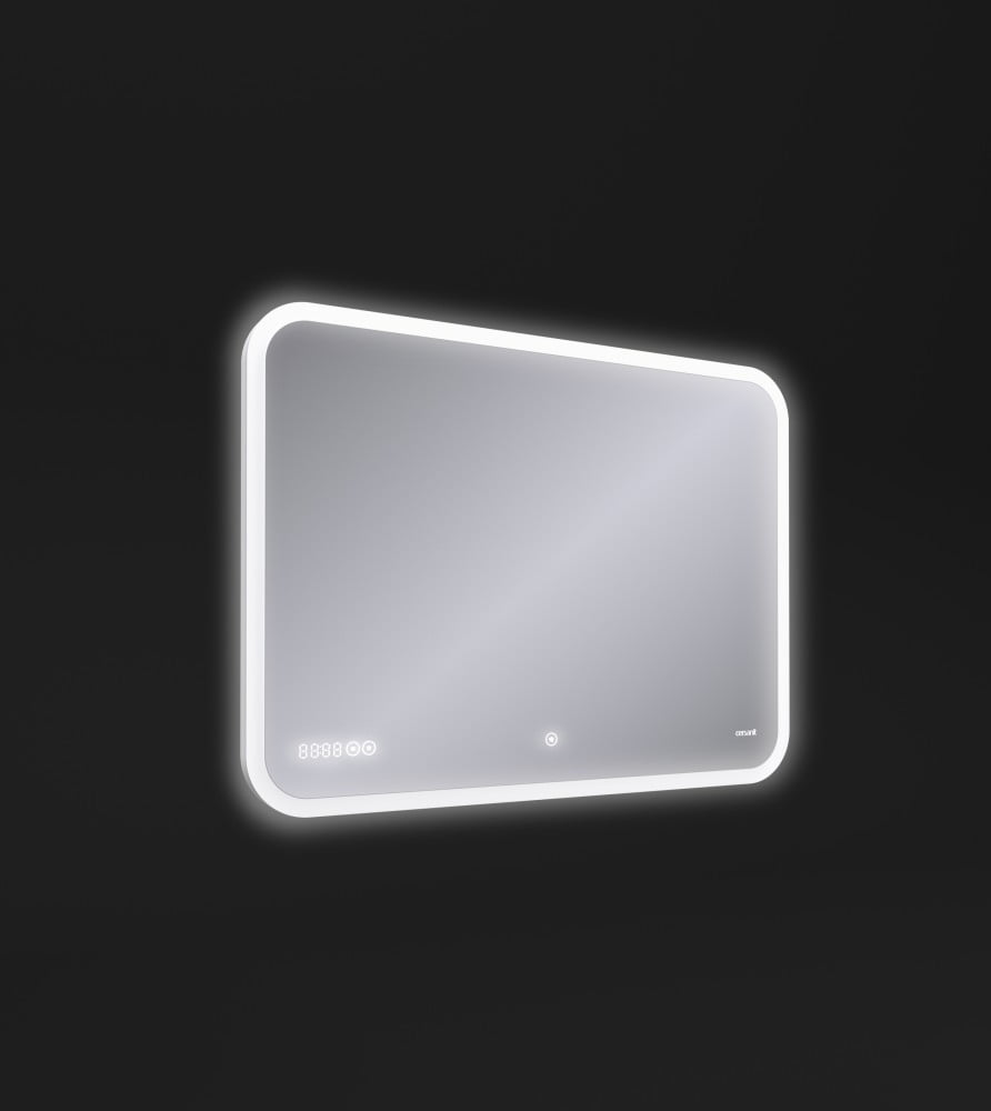 Зеркало Cersanit Design Pro 80x60 см с функцией антипар, bluetooth