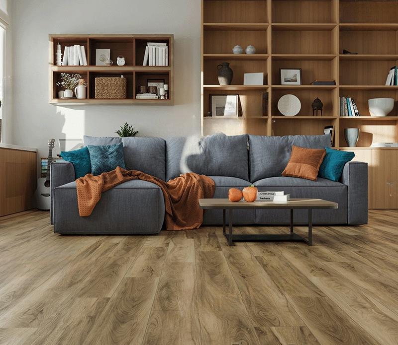 SPC ламинат Alpine Floor Nut Орех Ногал Классик 1220x183x4 мм, ECO 22-3 MC