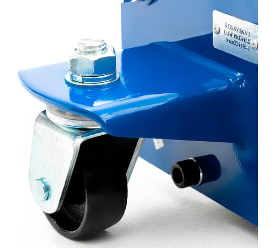 Подкатной домкрат Rossvik V3 LOW PROFILE с педалью, г/п 3 т, 75-505 мм PEDAL TH32505B