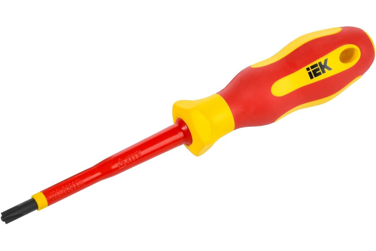 Отвертка IEK Arma2l 5 диэлектрическая ph/sl2x100 т2 A2L5-SC30-T2-HS-20-100