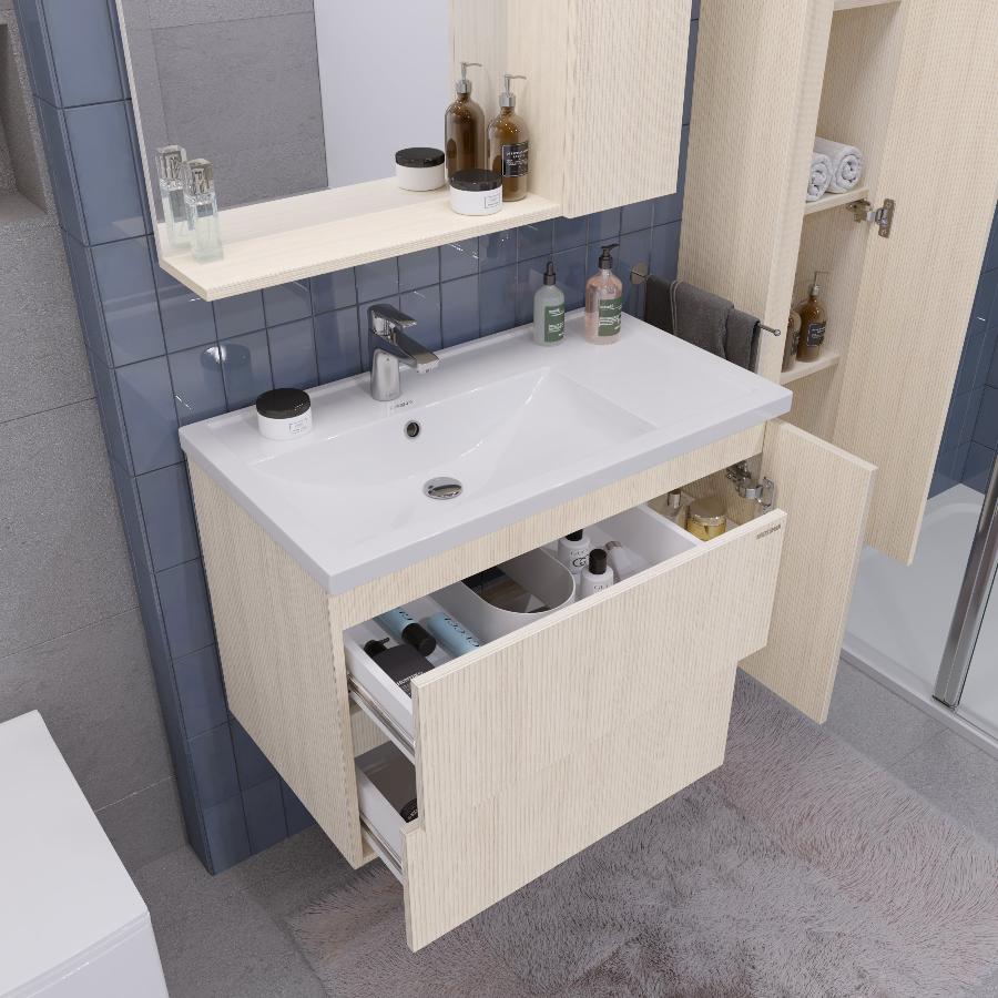 Тумба с раковиной Grossman Юнит 80 см