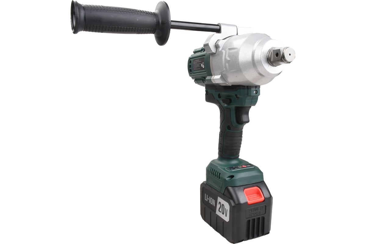 Гайковерт аккумуляторный бесщеточный Zitrek Crusher 20 PRO MAX в кейсе, 20В, 2000 Нм, 2x6,0Ач 085-1023