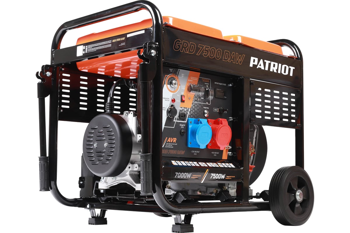 Дизельный генератор Patriot GRD 7500DAW 472732275