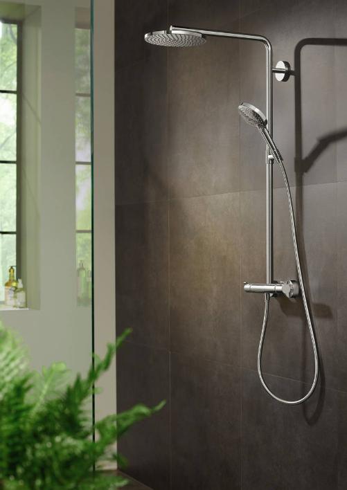 Душевая стойка Hansgrohe Raindance Select S Showerpipe 240 1jet P 27633000 с термостатом