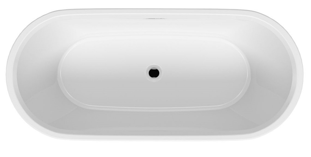 Акриловая ванна Riho Inspire 160x75 белый матовый