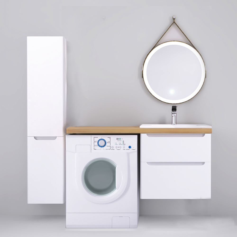 Тумба со столешницей Jorno Wood 120 см под стиральную машинку Тумба со столешницей Jorno Wood 120 см под стиральную машинку