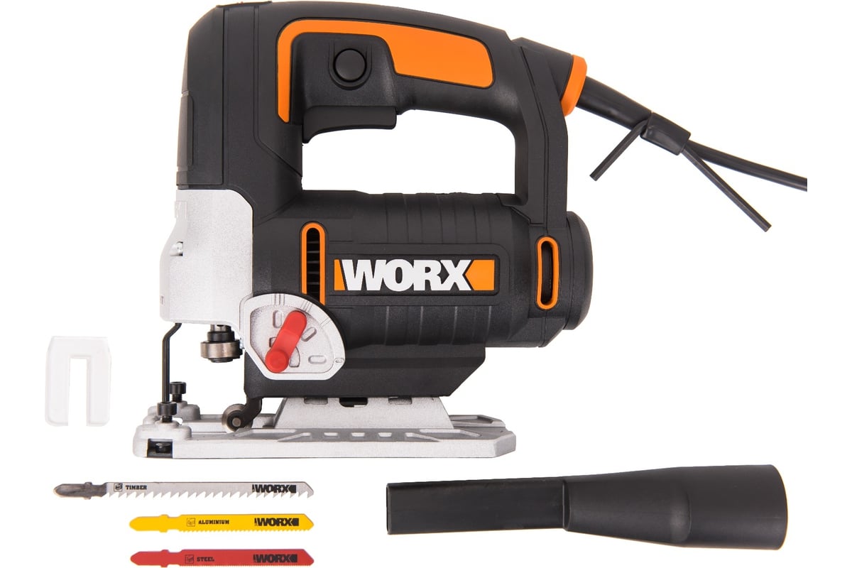 Электрический лобзик Worx 750 Вт, кейс WX479