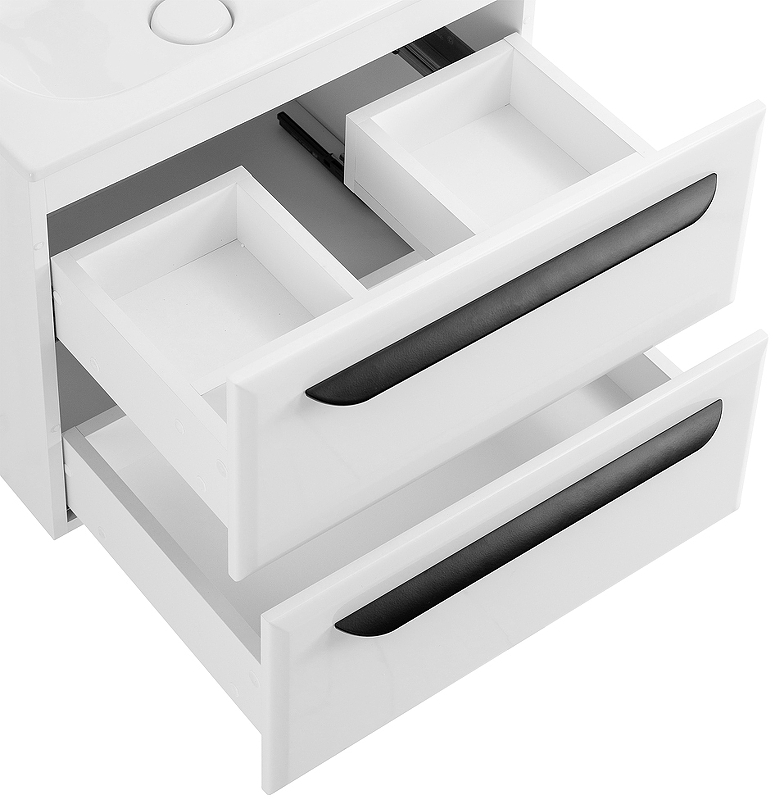 Тумба с раковиной Cezares Eco-Cer 60 см Bianco Opaco