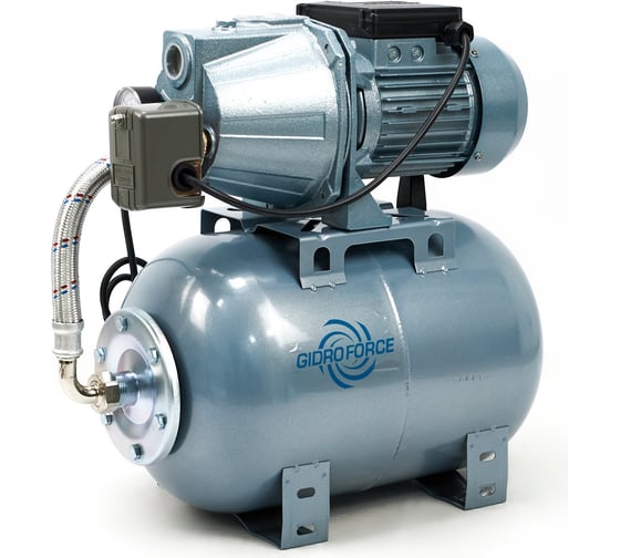 Насосная станция с расширительным баком 24 л GIDRO FORCE ATJET 80S