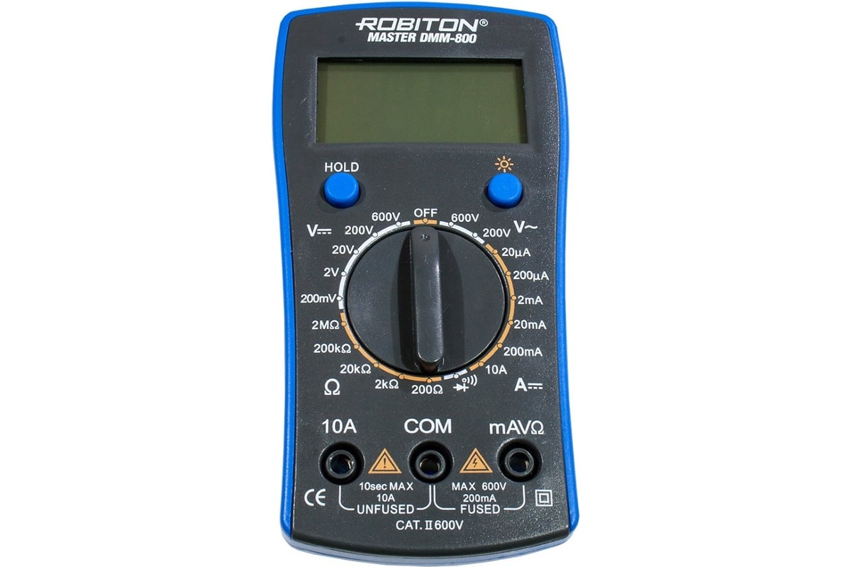 Мультиметр Robiton MASTER DMM-800 BL1 13356