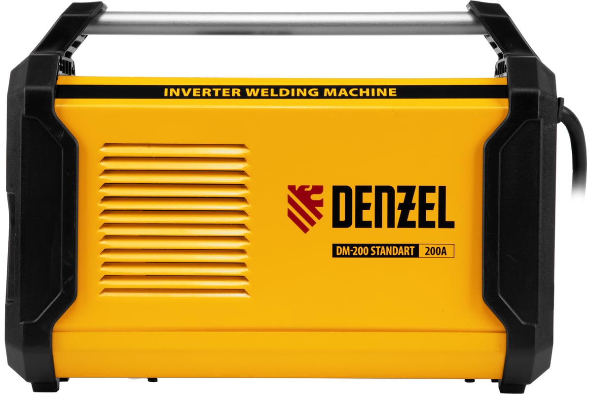 Инверторный аппарат дуговой сварки Denzel dm-200 standart, 200 а 94325