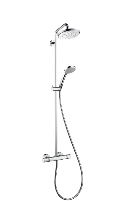 Душевая стойка Hansgrohe Showerpipe Croma 220 27185000 термостат