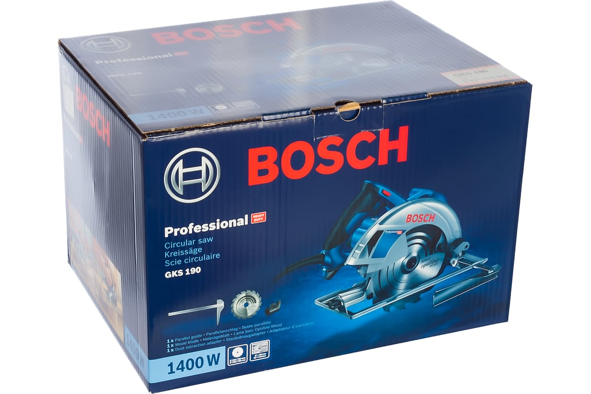 Дисковая пила Bosch GKS 190 0.601.623.080