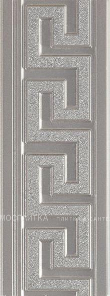 Бордюр Marazzi Italy Listello Evolutionmarble Riv. Argento 12х32,5