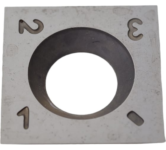 Нож твердосплавный нижний 14x14x2 мм, Z4 для фрезы 147388876A ROTIS 744.1414SL