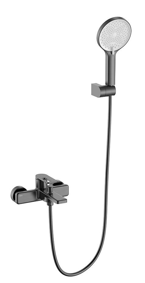 Смеситель для ванны Black&White Gravity GL-9101-GM оружейная сталь Смеситель для ванны Black&White Gravity GL-9101-GM оружейная сталь