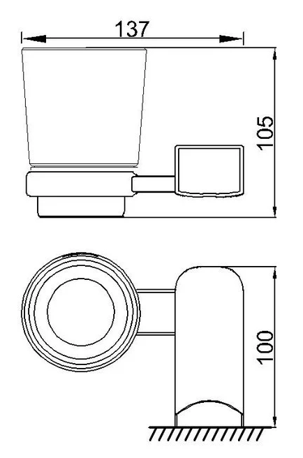 Держатель для стакана Rush Thira TR36310