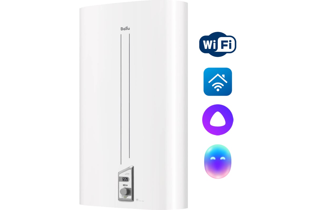 Водонагреватель Ballu BWH/S 100 Smart WiFi DRY+ НС-1161201