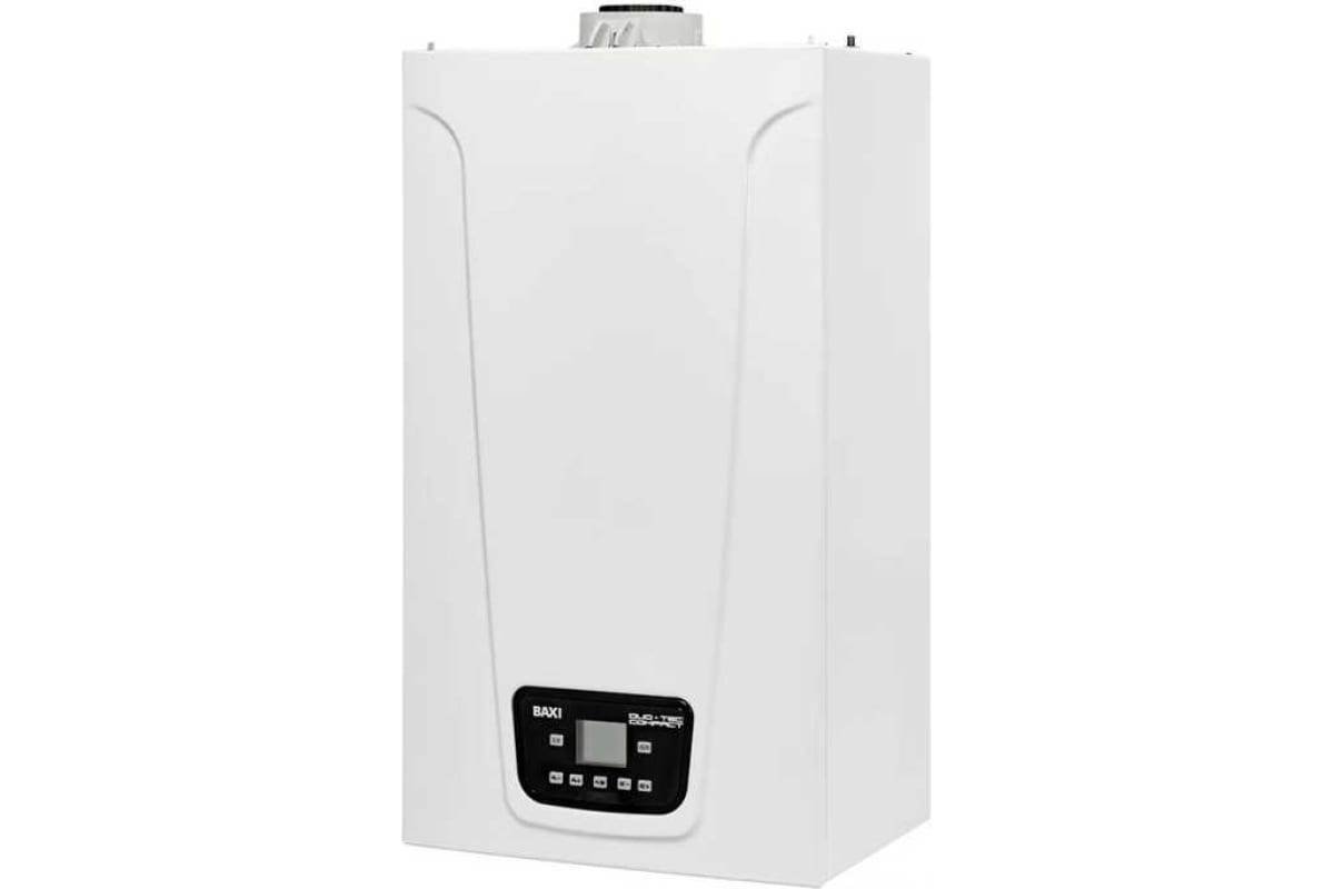 Котёл конденсационный настенный Baxi Duo-tec Compact 1.24 GA, мощность кВт-26,1 (max. полезная мощность при 50/30 С), одноконтурный A7722037