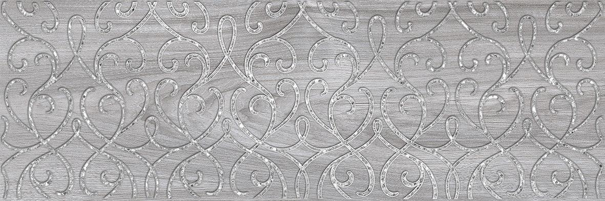 Декор Laparet Envy Blast серый 20х60 см, 17-03-06-1191-0