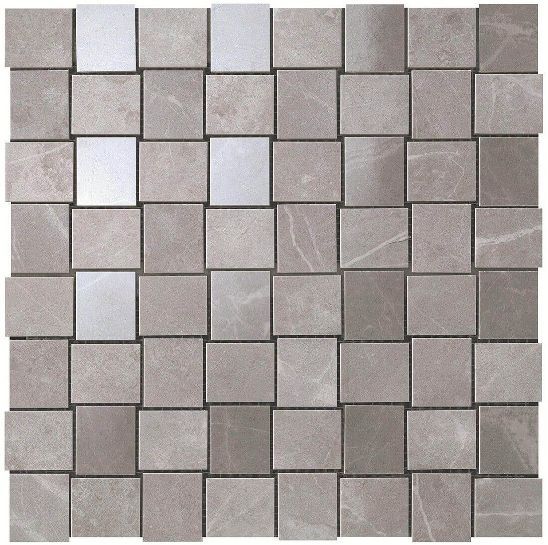 Мозаика Atlas Concorde Marvel Pro Grey Fleury Net Mosaic 30,5x30,5 см, 9MVP