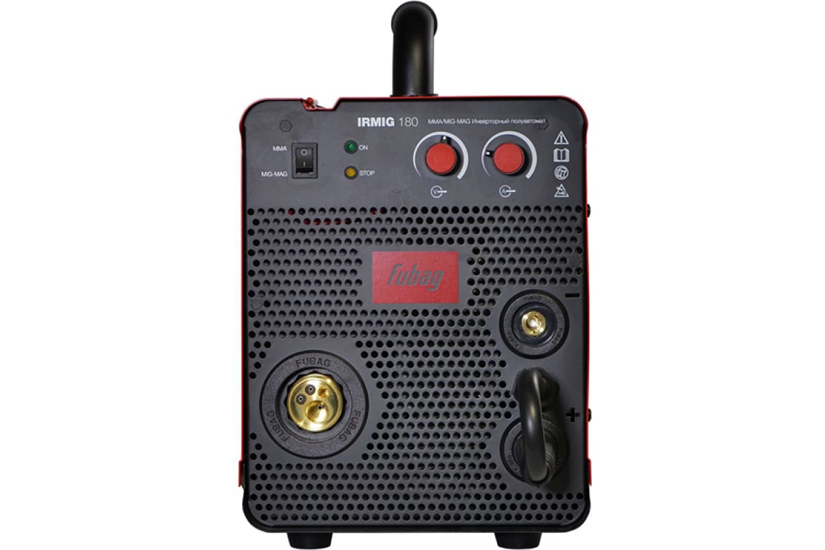 Сварочный полуавтомат Fubag IRMIG 180 (31 432) + Горелка FB 250 3m ( FB 250 Ergo 3m) (38443) + Маска сварщика "Хамелеон" IR 9-13N S (38072) + Сварочные краги на подкладке красные FWGN 10R (641180), 31 432.4 31432.4