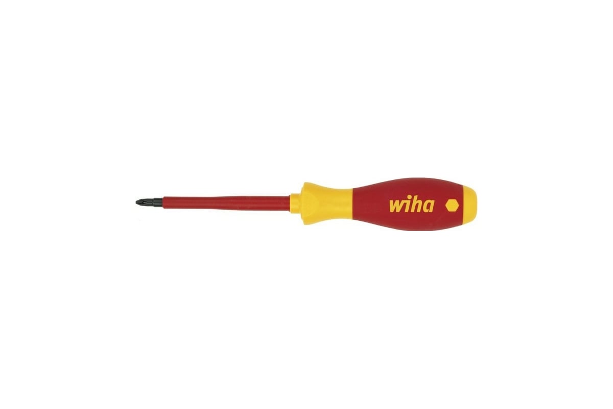 Отвертка Wiha SoftFinish electric Phillips PH2x100 мм wih00848