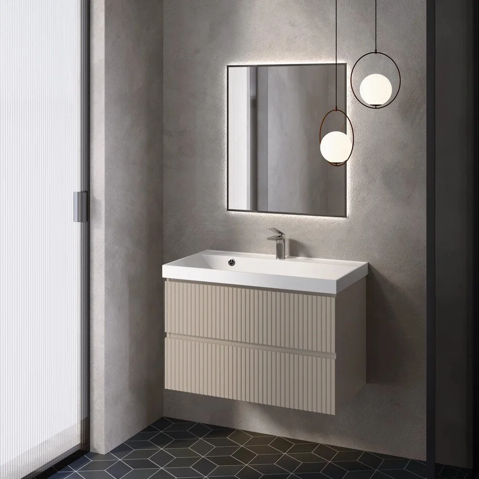 Тумба с раковиной AQUAme S1 80 см