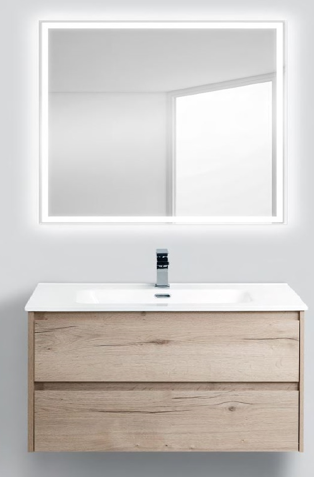 Тумба с раковиной BelBagno Kraft 100 см