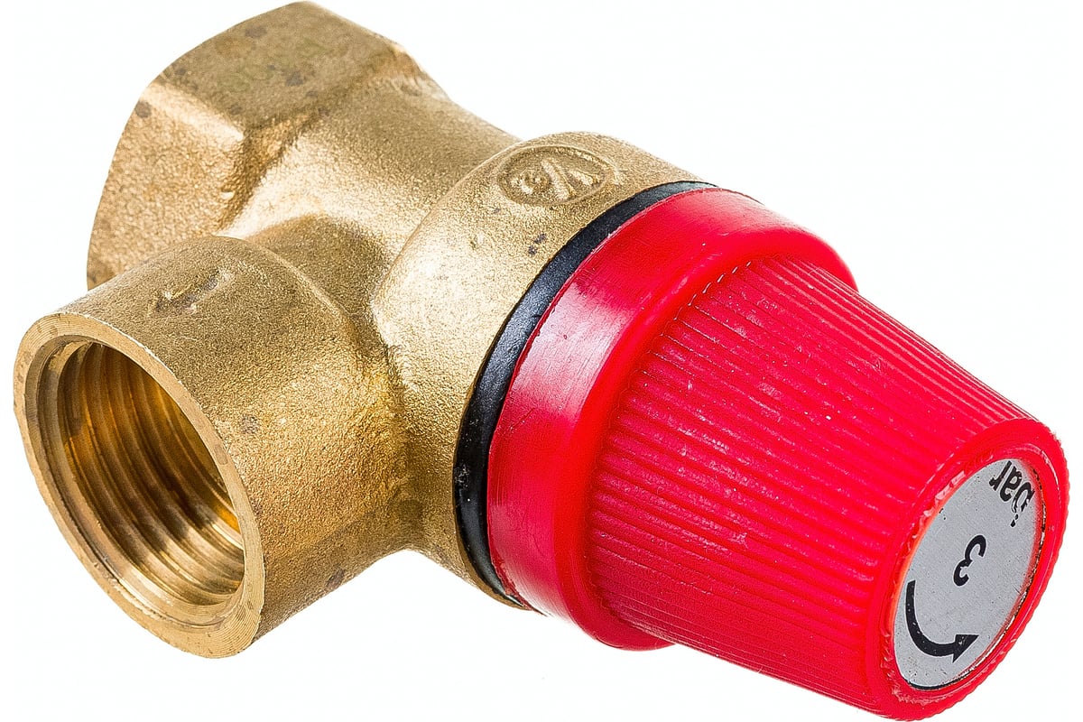 Предохранительный клапан СТМ ТЕРМО 1/2", г/г, 3 Бар CRVP3F12