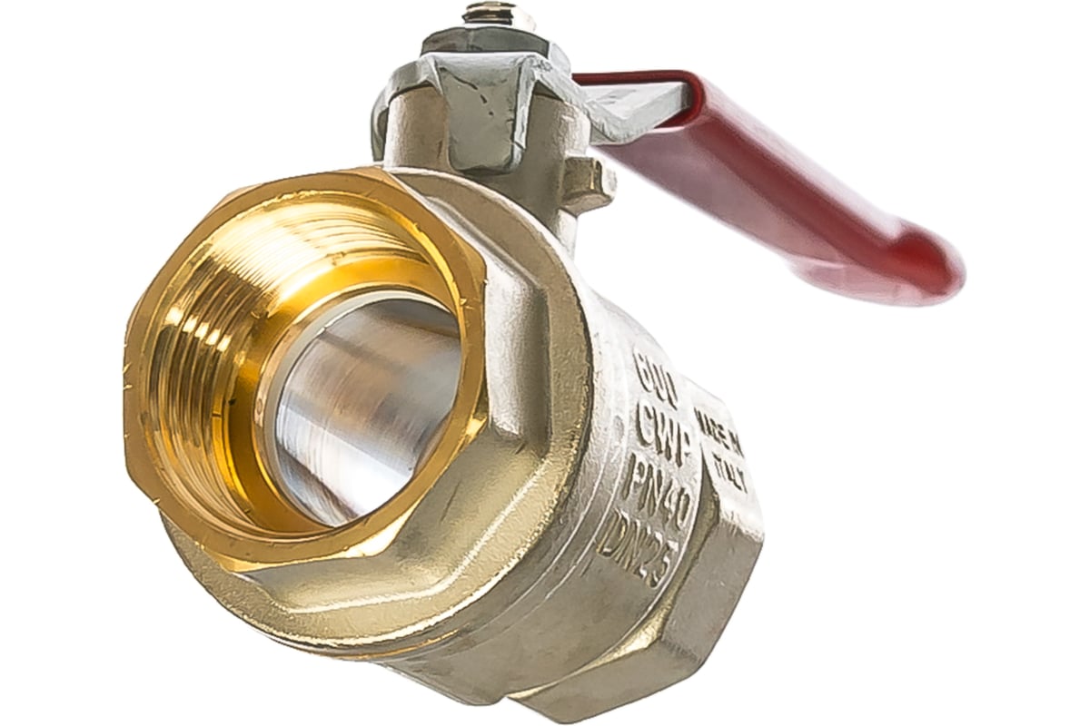Шаровой кран RUB 1" DN25 PN40, ВР-ВР, серия MILANO (S.90), ручка S90F00