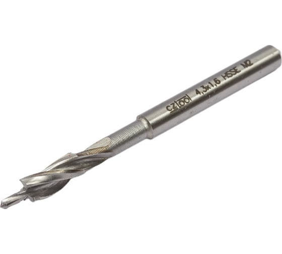 Цековка (1.6/4.3х56 мм 180 гр.; M2; HSSE) Bucovice Tools 853041