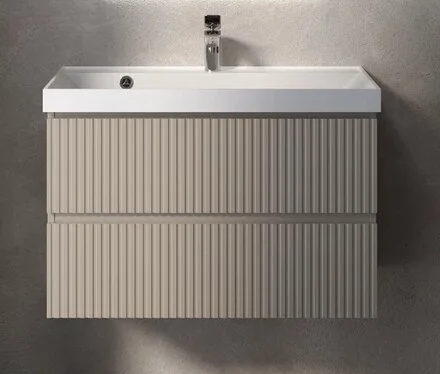 Тумба с раковиной AQUAme S1 80 см