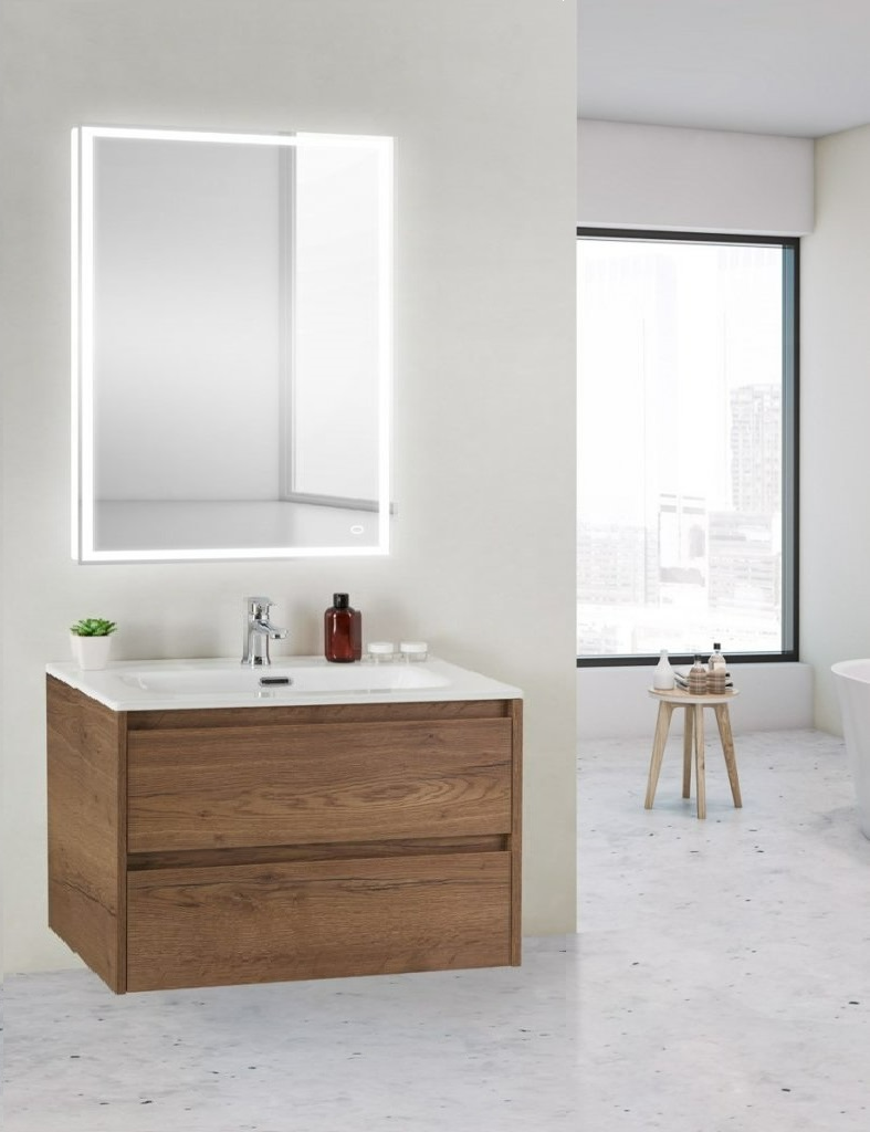 Мебель для ванной BelBagno Kraft 39-800 80 см Rovere Tabacco