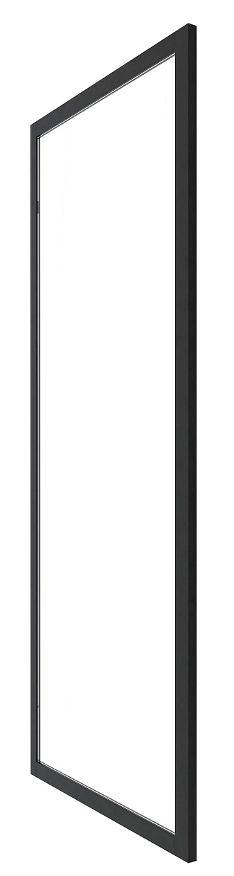 Боковая стенка Timo TSS-1000/03C-8 100x200 прозрачное, черный