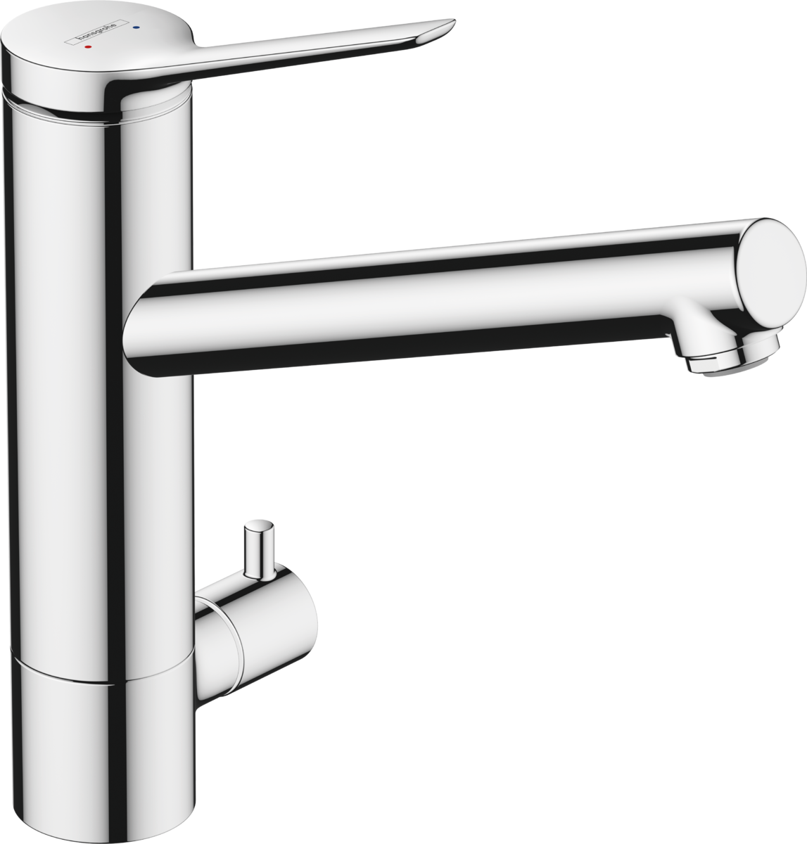 Смеситель для кухни Hansgrohe Zesis M33 1jet 74808000 с запорным вентилем