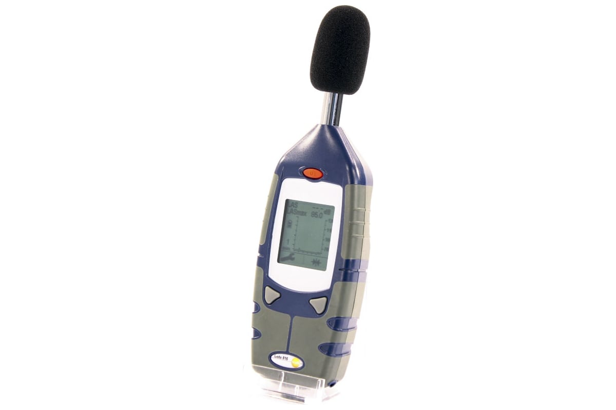 Цифровой шумомер Testo 816-2, 2 класс точности, с поверкой 0560 8162П 00-00310839