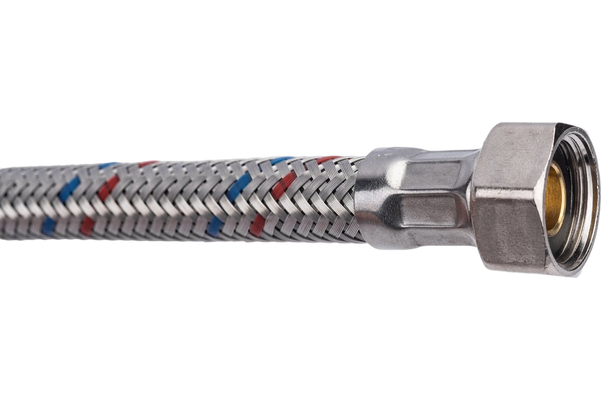Гибкая подводка для воды M10 35 мм х ВР 3/8" длина 400 мм STOUT RG008P0SIFDS19