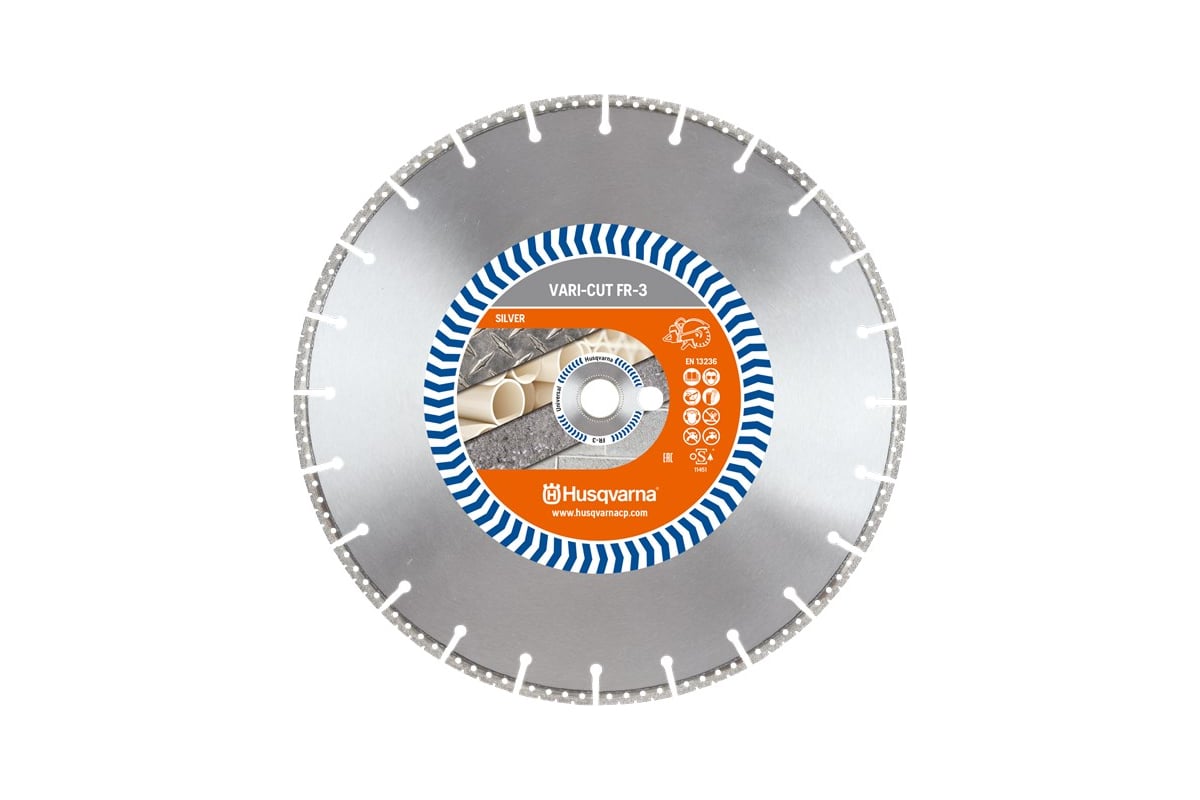 Алмазный диск 350х20/25,4 мм Husqvarna Construction VARI-CUT FR-3 5748540-01