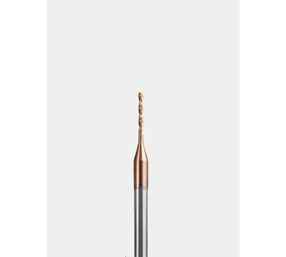Сверло твердосплавное ц/х РОСИНСТРУМЕНТ 1.3x4х12x62 3D без подачи СОЖ TiSiN 313041262